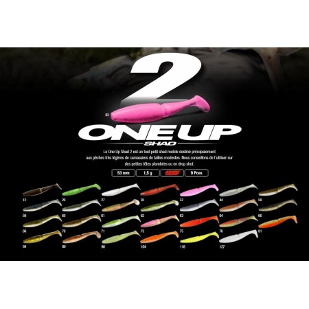 Leurre Souple One UP Shad 2" Sawamura