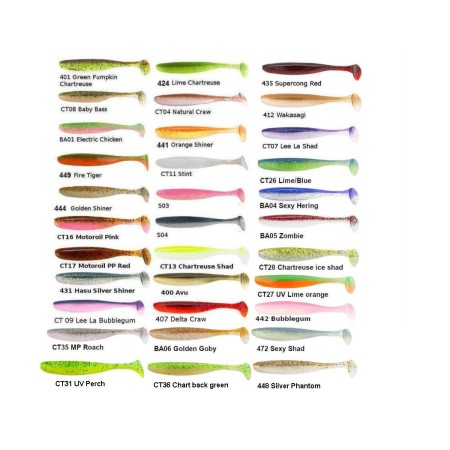 Leurre Souple Easy Shiner 7.6 cm Keitech