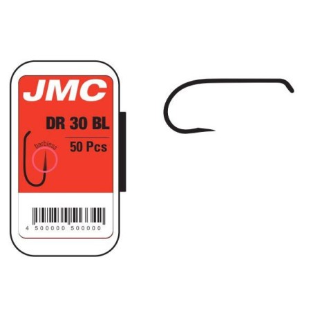 Hameçons mouche DR30 BL JMC 50pces
