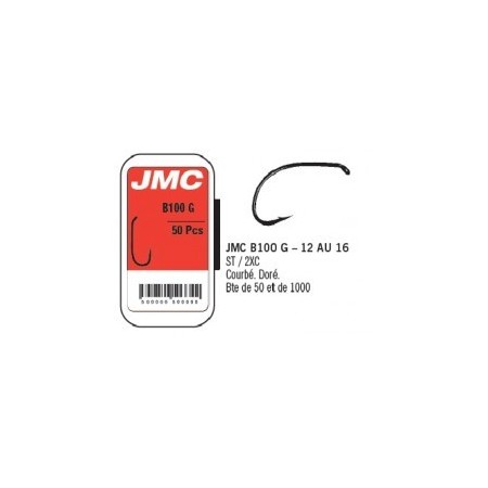 Hameçons mouche B100G JMC 50pces