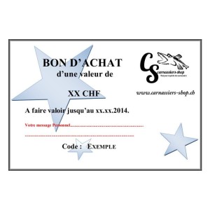 Bon Cadeau 30.-Chf