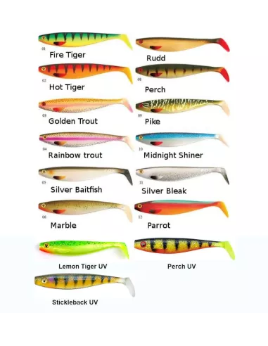 Pro Shad Natural Classic 2 23cm Fox Rage in gomma morbida - Fox Rage