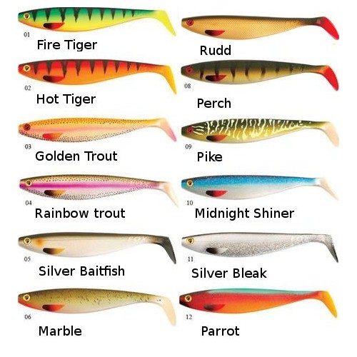 Leurre souple Pro Shad Natural Classic 2 28cm Fox Rage