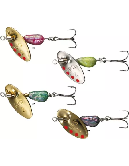 Cuiller Tournante AR Spinner Muschelschale Perlmutt 3,5g SMITH - Smith