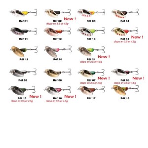 Cuiller Tournante AR Spinner  3.5gr SMITH 2