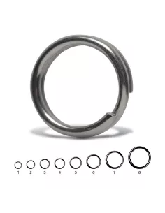 Anneaux brisés  ronds 3560S inox VMC 2