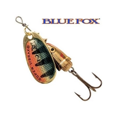 Cuiller Vibrax Shad P Blue Fox