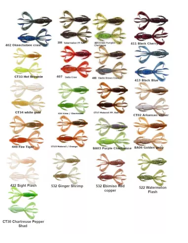 Crazy Flapper in Gomma Morbida 9 cm Keitech - Keitech