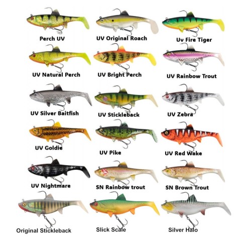 Leurre souple Replicant Wobble 14cm 55gr Fox Rage