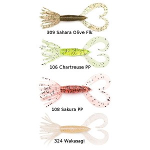 Leurre Souple little spider 5 cm Keitech 2