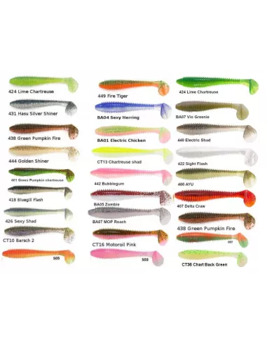 Soft Lure Swing Impact Fat 8.5 cm Keitech - Keitech