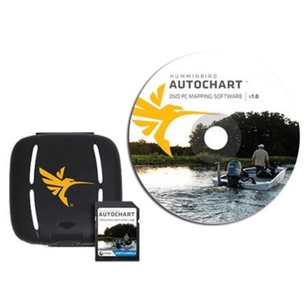 Logiciel de création de carte Autochart + carte Zero lines Humminbird