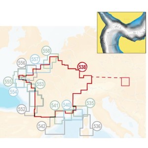 Carte Navionics + Small des lacs suisses microSD/SD et les eaux intèrieures françaises