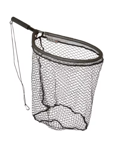 Floating Racket Landing Net Rubber Mesh Savage Gear - Savage Gear