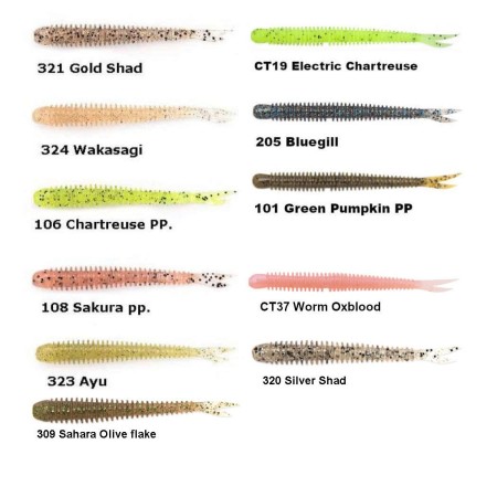 Leurre Souple Live Impact 6 cm Keitech