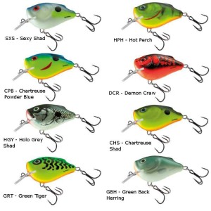 Leurre flottant Squarebill 6cm SALMO 2