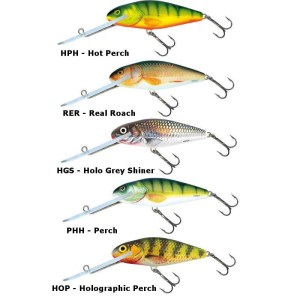 Leurre flottant Perch super deep runner 8cm salmo 2