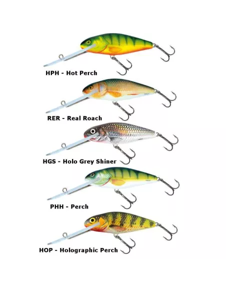 Floating lure Perch super deep runner 8cm salmo - Salmo