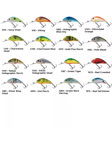 Schwimmender Köder Rattlin' Hornet 4,5cm SALMO - Salmo