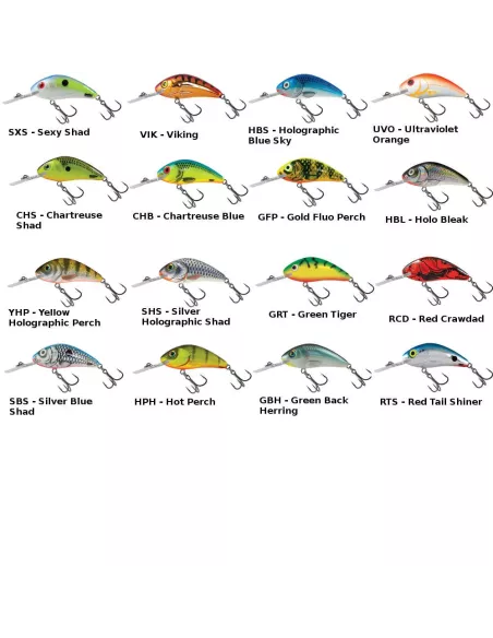 Schwimmender Köder Rattlin' Hornet 4,5cm SALMO - Salmo