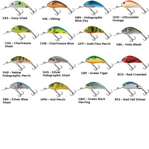 Leurre flottant Rattlin' Hornet 6.5cm SALMO 2