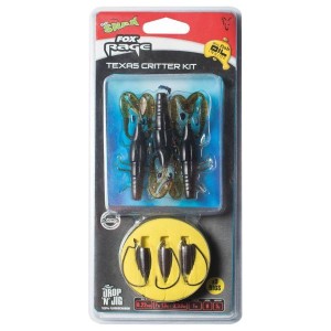 Kit ready Texas Rig Critter Fox Rage