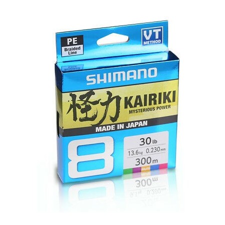 Tresse Kairiki multicolore SX8 300m Shimano