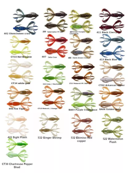 Crazy Flapper in Gomma Morbida 7cm Keitech - Keitech