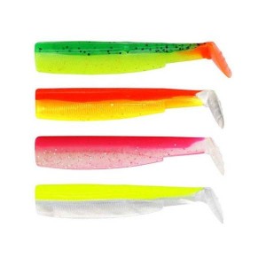 Leurre Souple Black Minnow 90 color box Flashy Fiiish