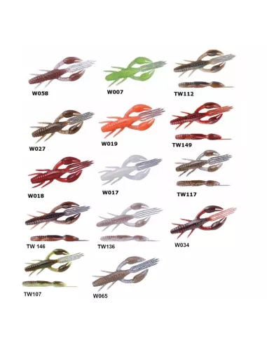 Soft lure Dolive Craw 10cm O.S.P - O.S.P