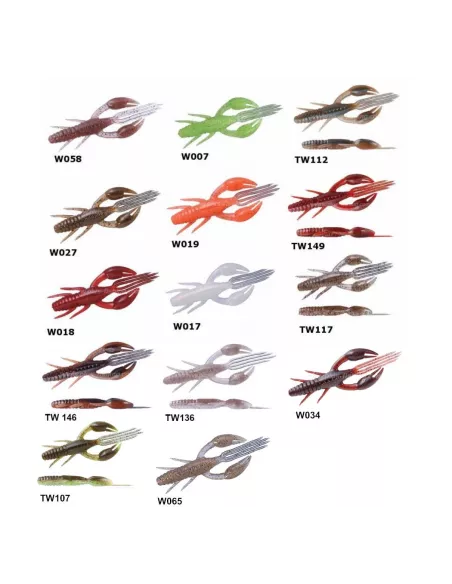 Soft lure Dolive Craw 10cm O.S.P - O.S.P