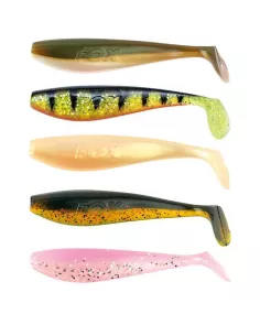 Leurre souple Zander pro shad Mixed colour Ultra UV 10cm Fox Rage