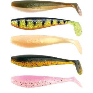 Leurre souple Zander pro shad Mixed colour Ultra UV 10cm Fox Rage