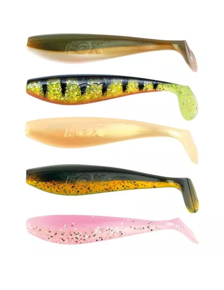 Leurre morbido Zander pro shad Colore misto Ultra UV 10cm Fox Rage - Fox Rage