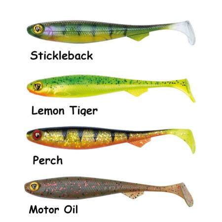 Leurre souple Slick Shad Ultra UV 11cm Fox Rage par 4