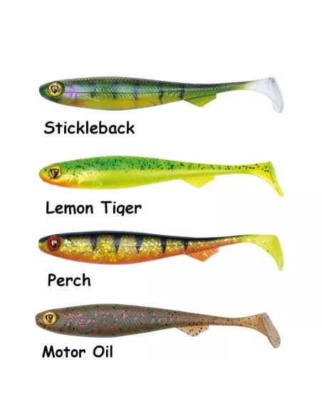 Slick Shad Ultra UV 11cm Soft Lure Fox Rage pack of 4 - Fox Rage