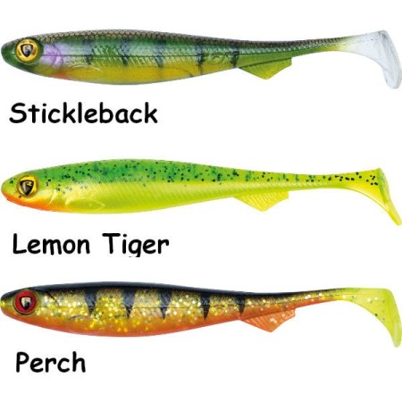 Leurre souple Slick Shad Ultra UV 9cm Fox Rage par 5