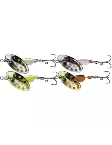 Bicolorierte Spinnerblatt-Köder AR Spinner 3,5g SMITH - Smith