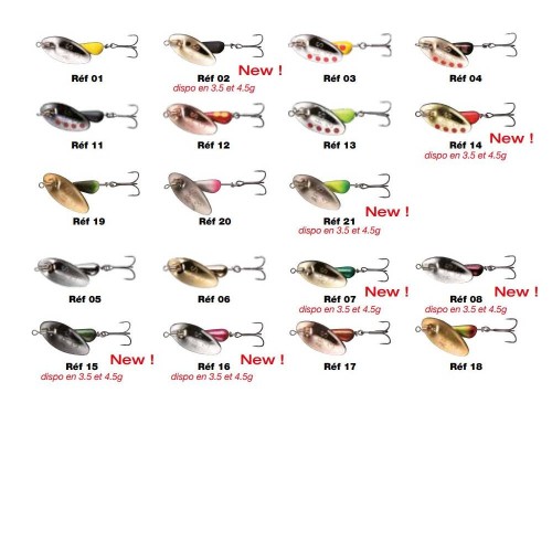 Cuiller Tournante AR Spinner 6gr SMITH