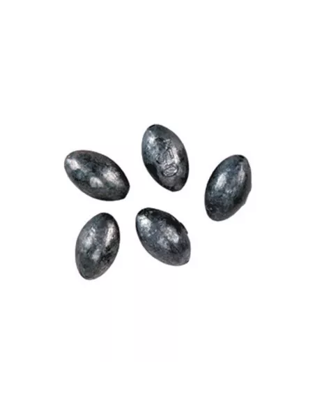 Durchbohrtes Olive-Blei Waterqueen, 5 Stück - Waterqueen