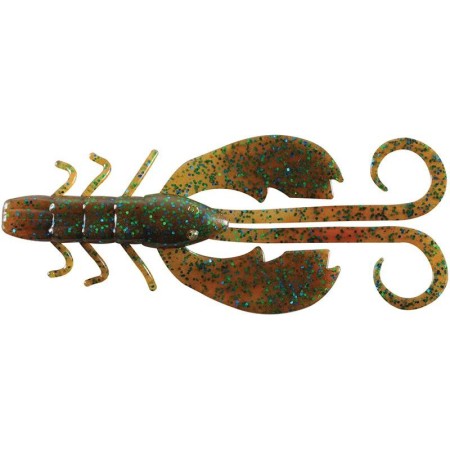 Leurre Souple Powerbait Crazy Legs Chigger Craw - 10Cm - Par 8 Berkley