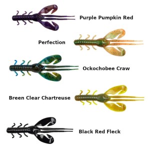 Leurre Souple Powerbait Rocket Craw - 10Cm - Par 8 Berkley 2