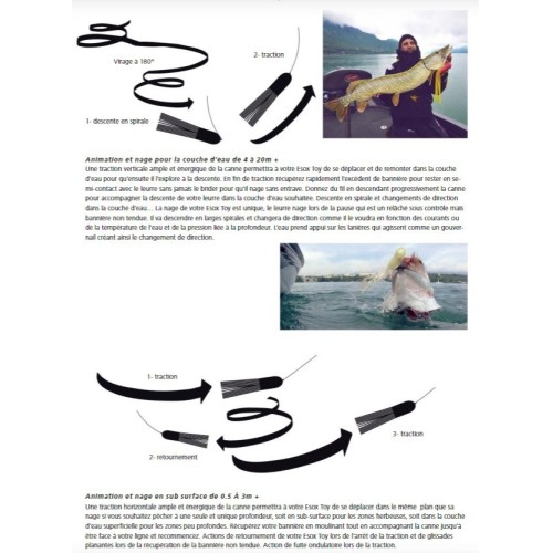 Leurre souple Esox Toy 30cm Trophy Pike Solution