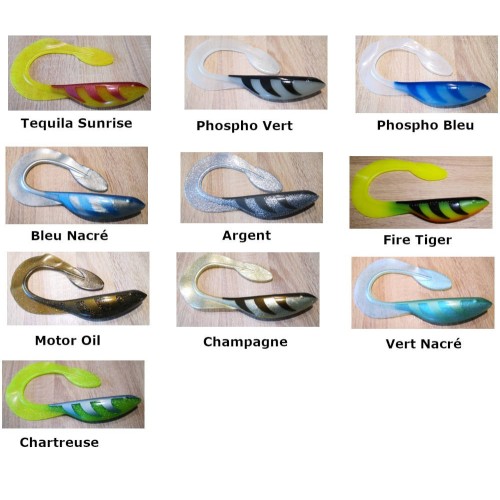 Leurre souple Lotzilla 40cm Trophy Pike Solution