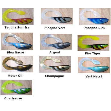 Leurre souple Lotzilla 40cm Trophy Pike Solution