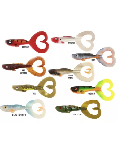 Soft Lure Beast Twin Tail 21cm Abu Garcia pack of 2 - Abu Garcia