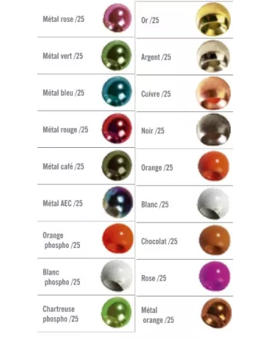 Bile di tungsteno 2,4 mm JMC - JMC Mouches de Charettes