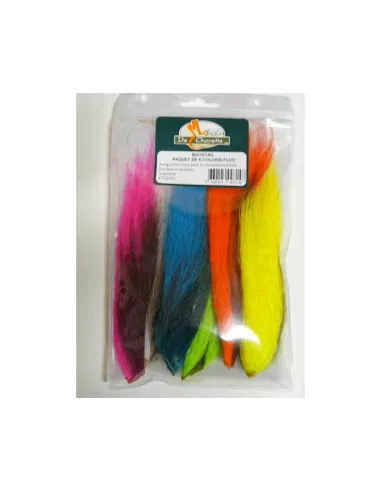 Bucktail 6 Fluo colors JMC - JMC