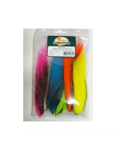 Bucktail 6 Fluo colors JMC - JMC