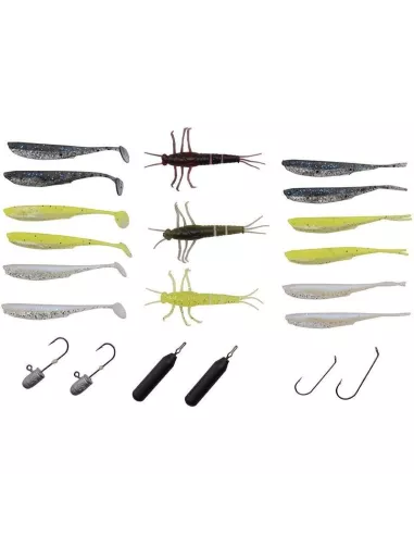 Mini Perch Lure Kit 21pcs Savage gear - Savage Gear